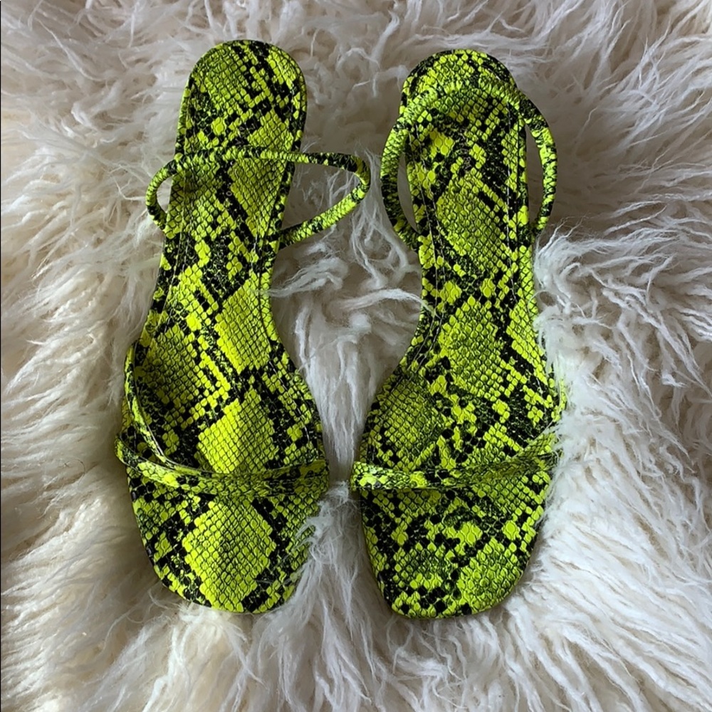 ZARA strappy sex kitten heel